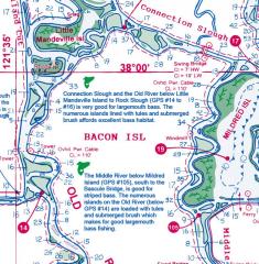 Fishing Maps with underwater togograpy for structure fishing