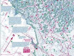 Fishing Maps with underwater togograpy for structure fishing