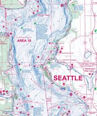 Puget Sound Underwater Topography Fishing Maps With Underwater Togograpy For Structure Fishing. Catch More  Fish With Fish-N-Map Co. Fishing Maps