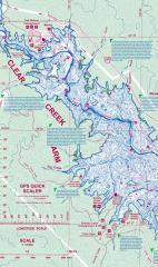 Hardy Lake Fishing Map